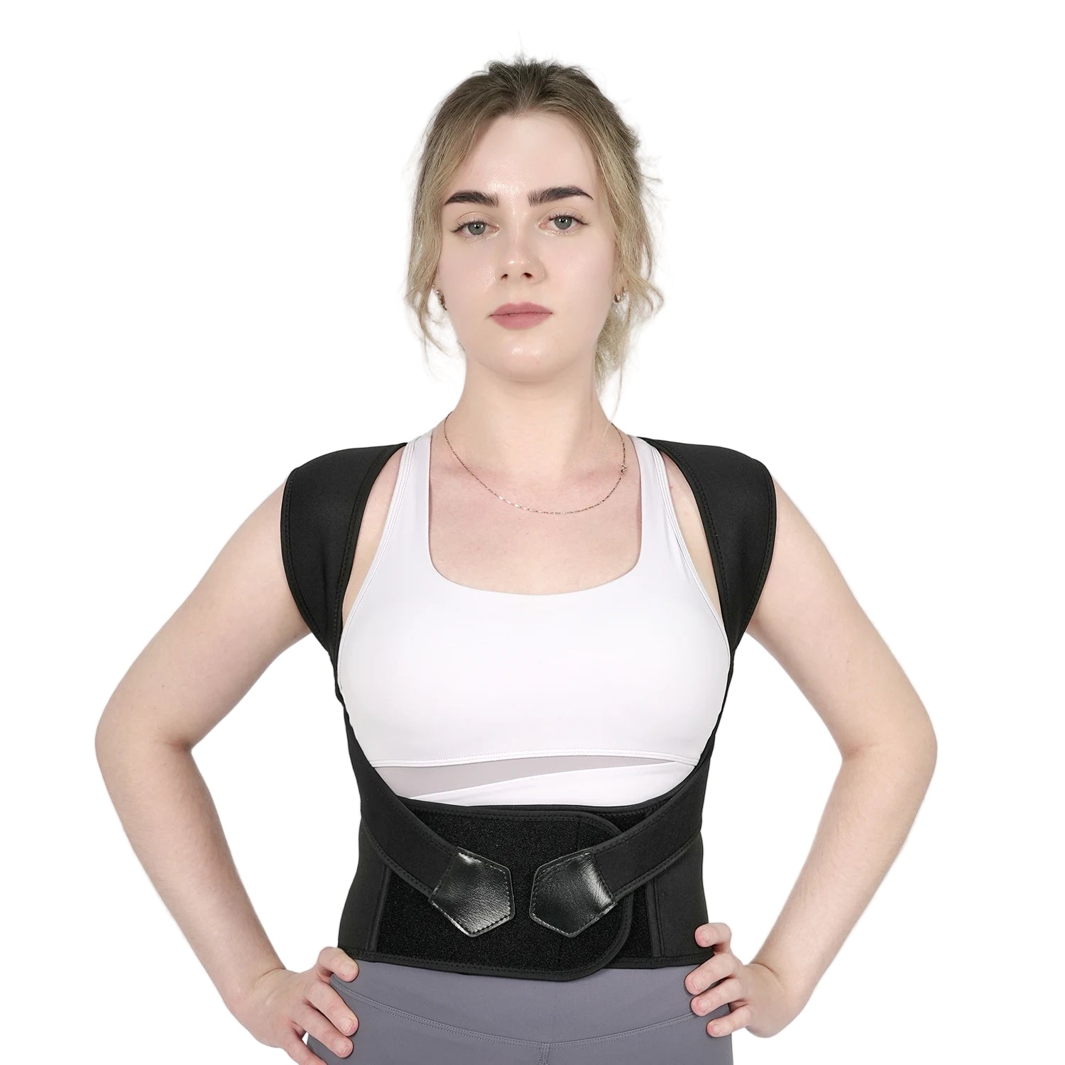 Posture Corrector for Women and Men, Adjustable Shoulder Posture Brace, Back Straightener Posture, Used for Middle Upper Spine
