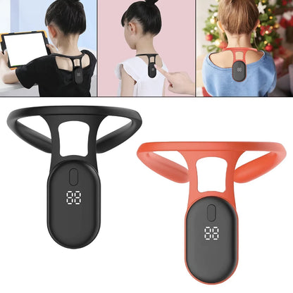 Smart Posture Corrector Miicro Vibration Posture Training Reminder Sensor Back Posture Neck Hump Corrector for Adult Kids